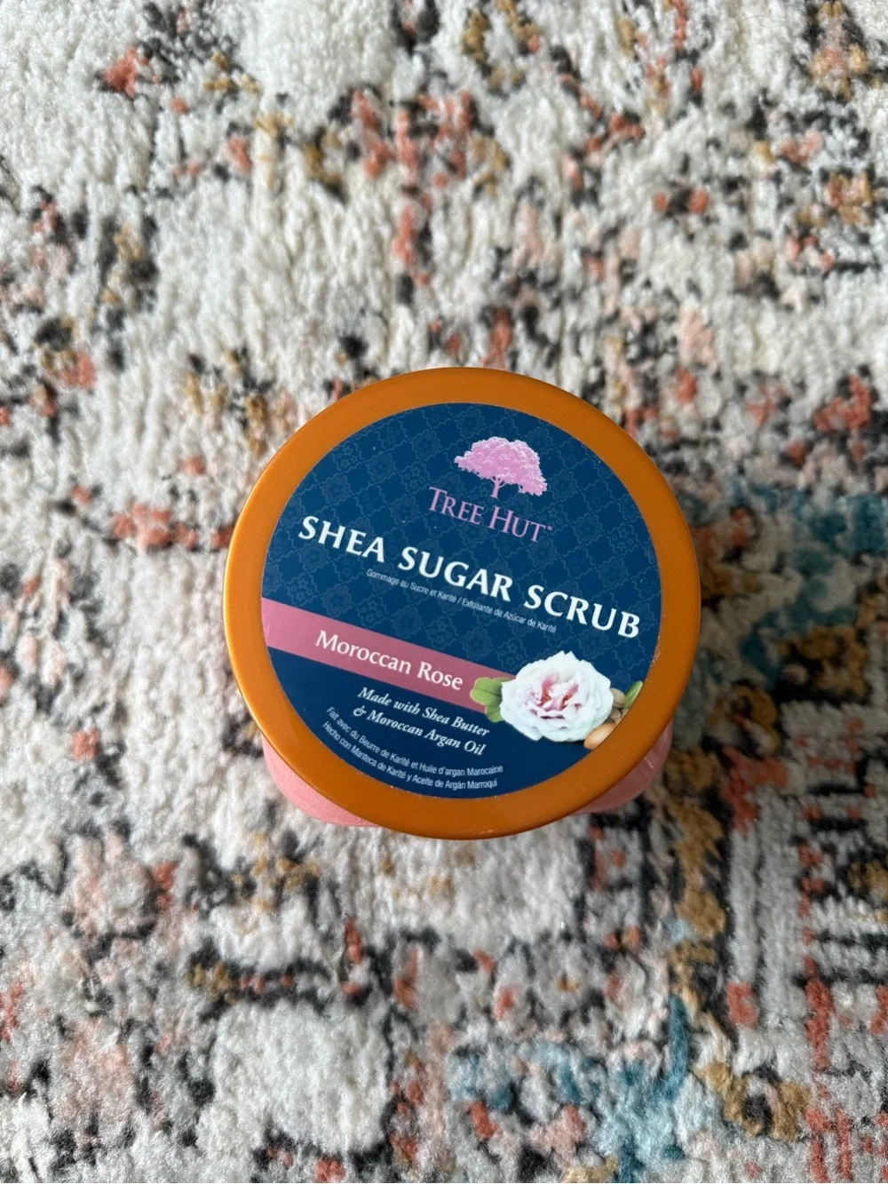 NEW- Tree Hut Moroccan Rose Shea Sugar Scrub